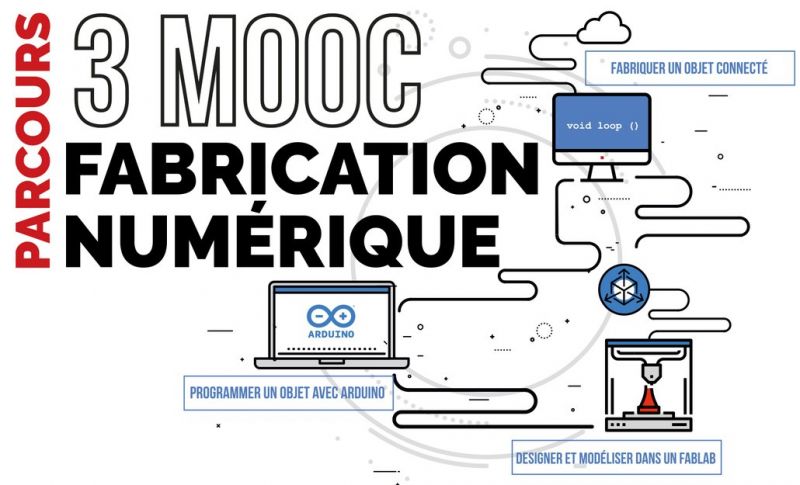 Trois MOOC pour apprendre la fabrication numérique