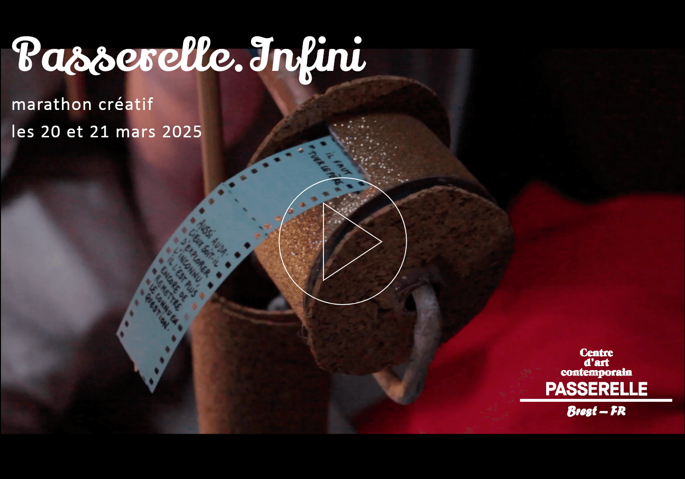 flyer hackathon passerelle.infini